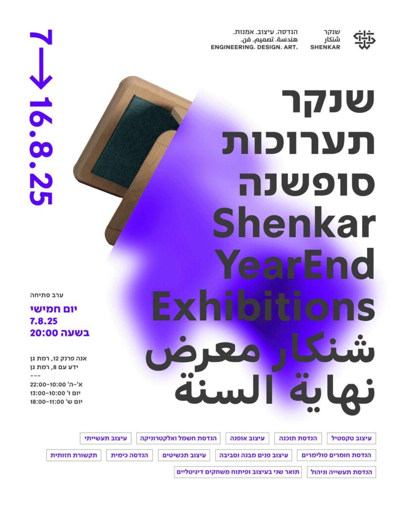 סיור בתערוכות סופשנה בשנקר
